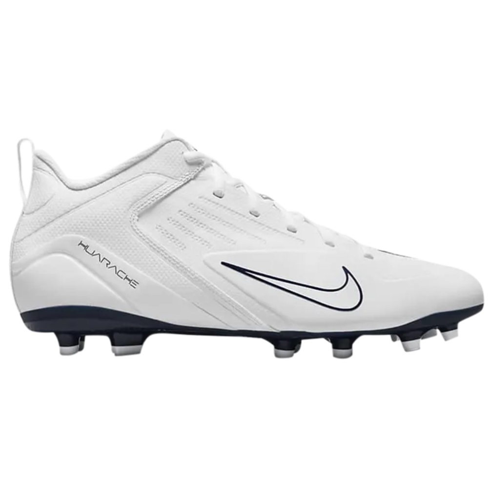 Nike Alpha Huarache 8 Varsity Lacrosse Cleats – Women’s Size 8.5 – White